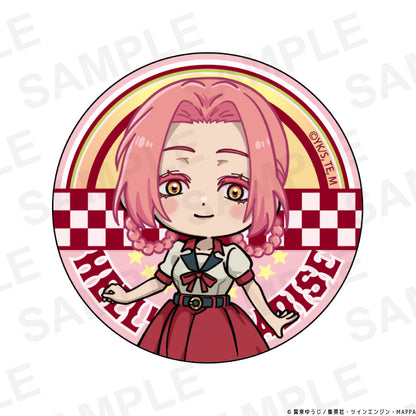 【Box/12】地獄楽 ミニキャラ トレーディング缶バッジ ロカビリーファッションVer.【予約商品】