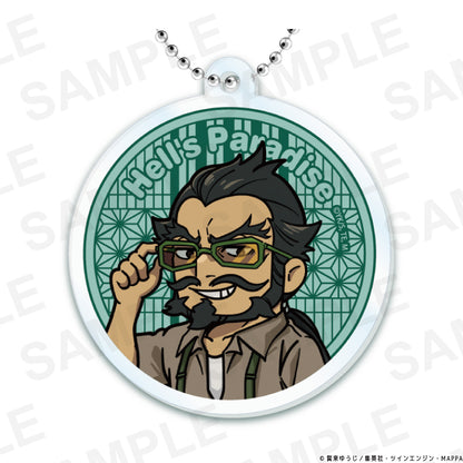 【Box/12】地獄楽 ミニキャラ トレーディングアクリルキーホルダー ロカビリーファッションVer.【予約商品】