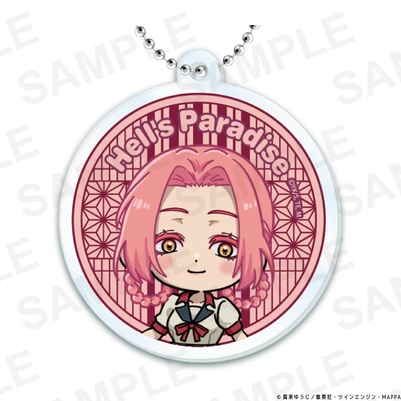 【Box/12】地獄楽 ミニキャラ トレーディングアクリルキーホルダー ロカビリーファッションVer.【予約商品】