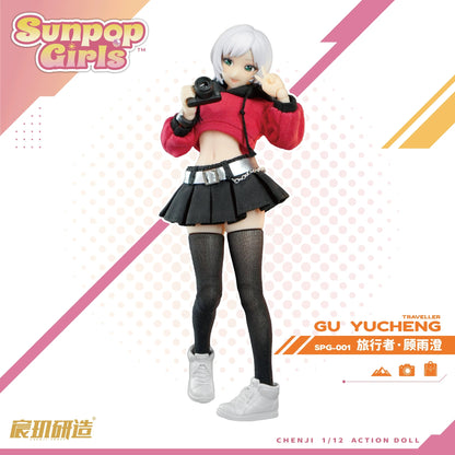 CHENJI CRAFT SUNPOP GIRLS SPG-001 顧雨澄(グーユーチォン) 1/12スケール可動フィギュア【予約商品】