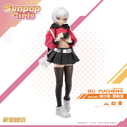 CHENJI CRAFT SUNPOP GIRLS SPG-001 顧雨澄(グーユーチォン) 1/12スケール可動フィギュア【予約商品】