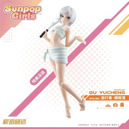 CHENJI CRAFT SUNPOP GIRLS SPG-001 顧雨澄(グーユーチォン) 1/12スケール可動フィギュア【予約商品】