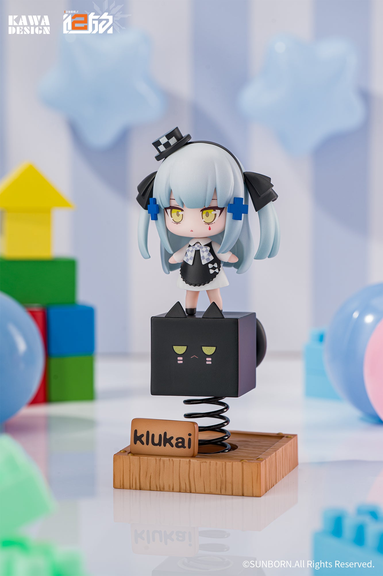 KAWA DESIGN ドールズフロントライン2:エクシリウム くろねこクルカイ バネフィギュア【予約商品】