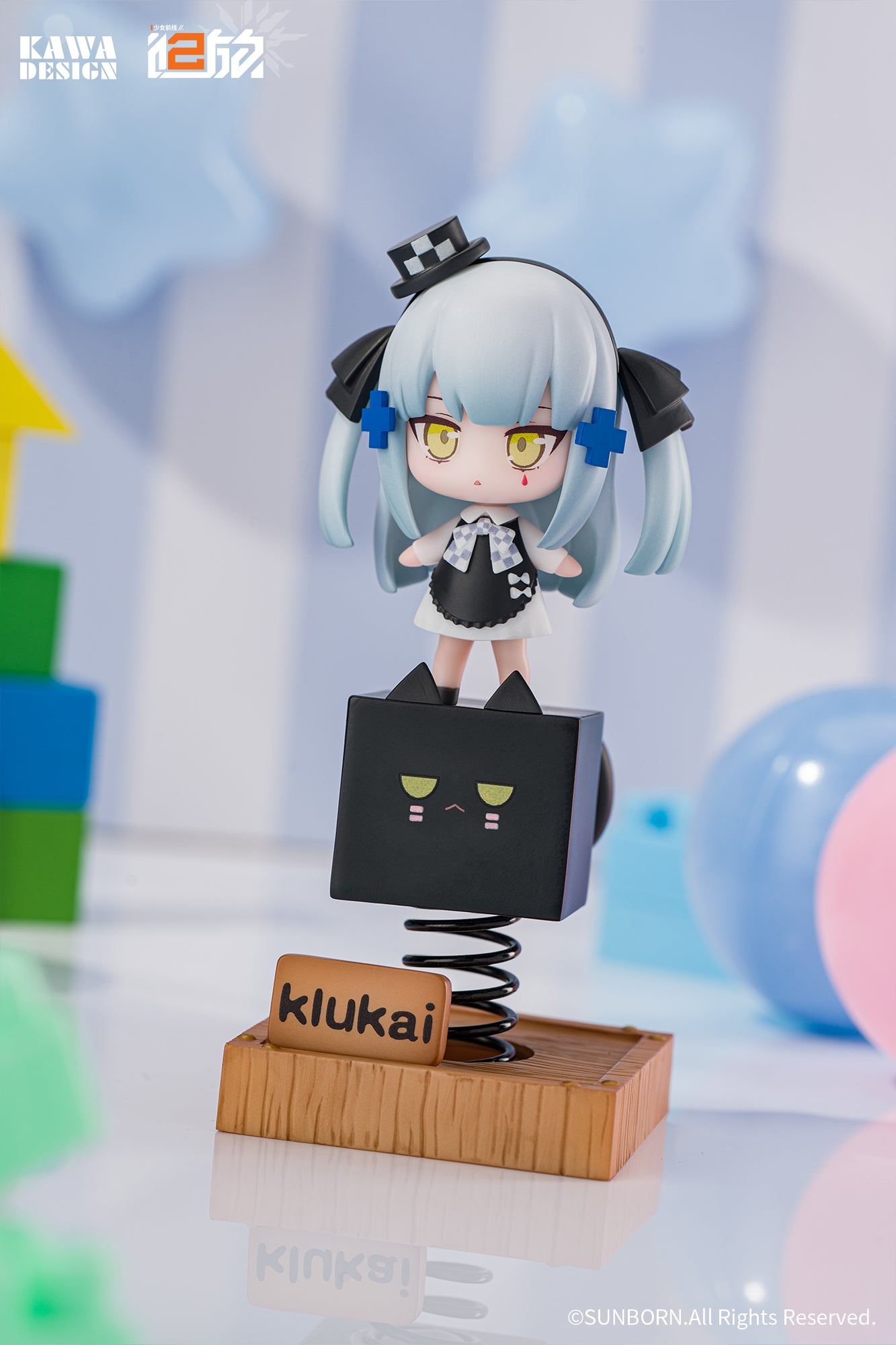 KAWA DESIGN ドールズフロントライン2:エクシリウム くろねこクルカイ バネフィギュア【予約商品】
