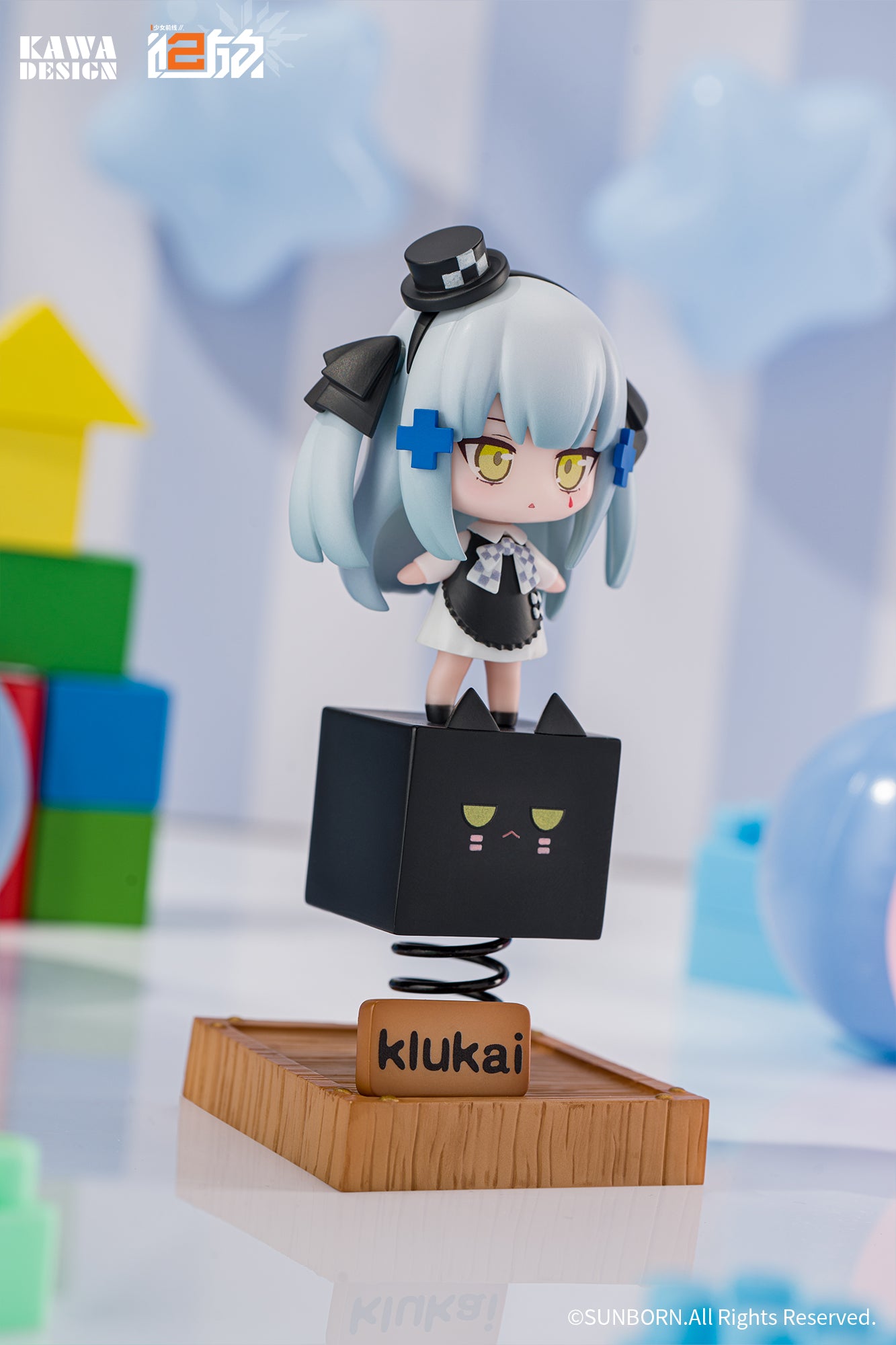 KAWA DESIGN ドールズフロントライン2:エクシリウム くろねこクルカイ バネフィギュア【予約商品】