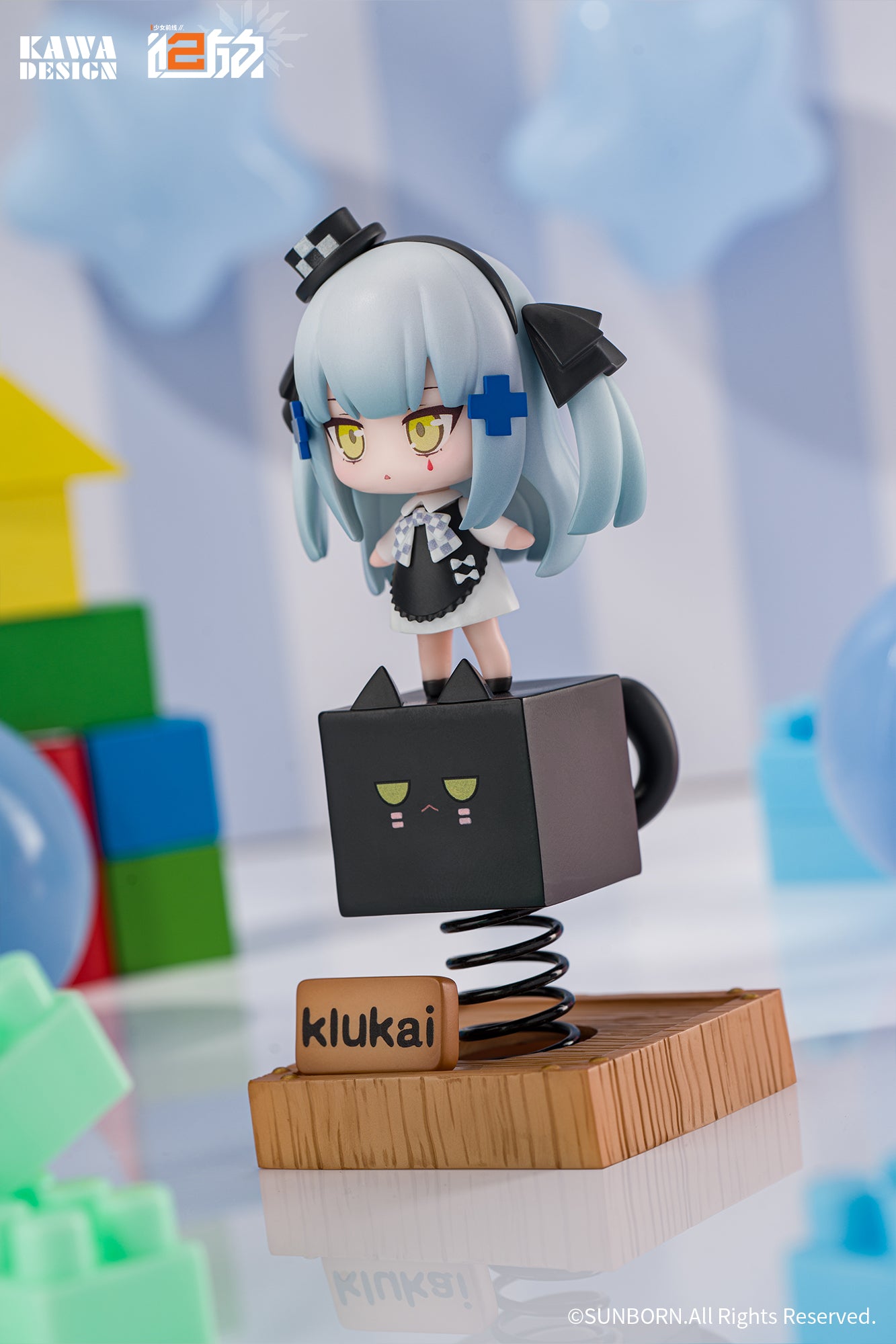 KAWA DESIGN ドールズフロントライン2:エクシリウム くろねこクルカイ バネフィギュア【予約商品】