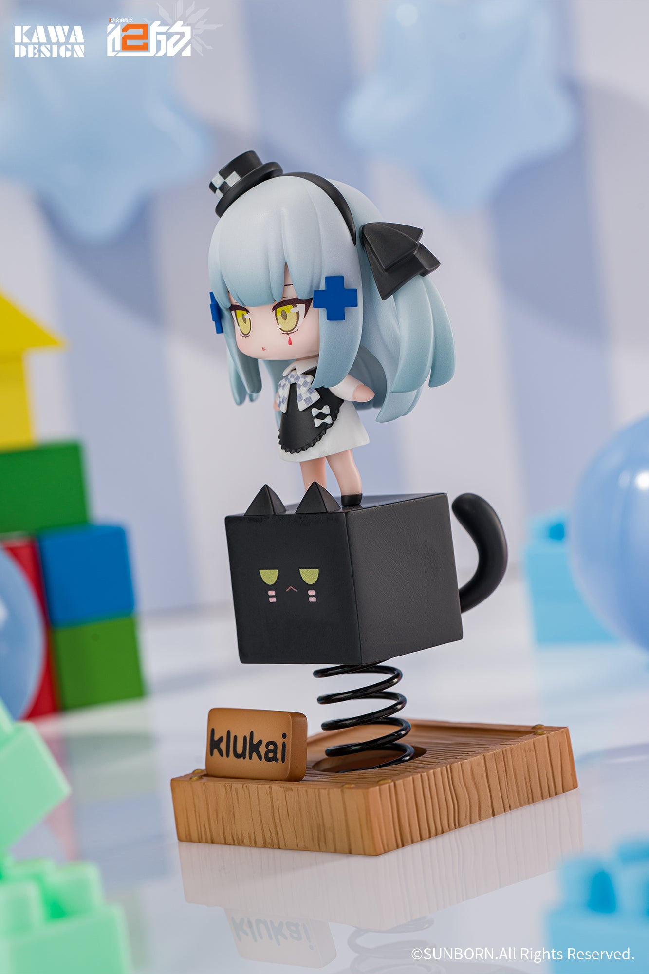 KAWA DESIGN ドールズフロントライン2:エクシリウム くろねこクルカイ バネフィギュア【予約商品】
