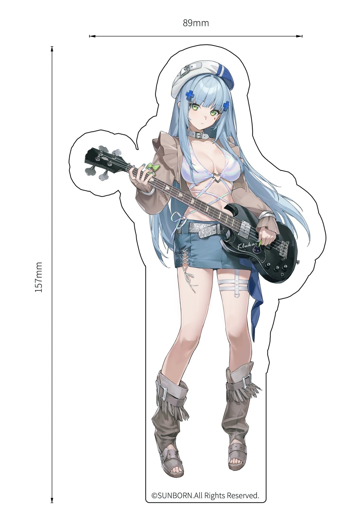 KAWA DESIGN ドールズフロントライン2:エクシリウム クルカイ 熱波の残響 1/6 スケールフィギュア【予約商品】