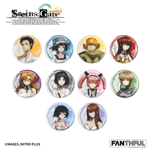 【Box/10】009_FANTHFUL STEINS;GATE FP002SG2026 トレーディング缶バッジ【予約商品】