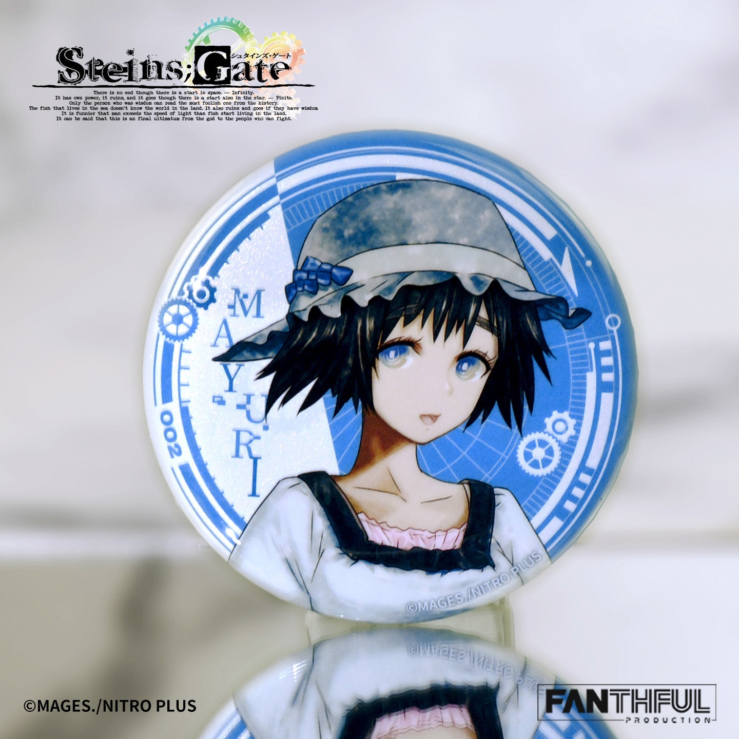 Box/10】009_FANTHFUL STEINS;GATE FP002SG2026 トレーディング缶