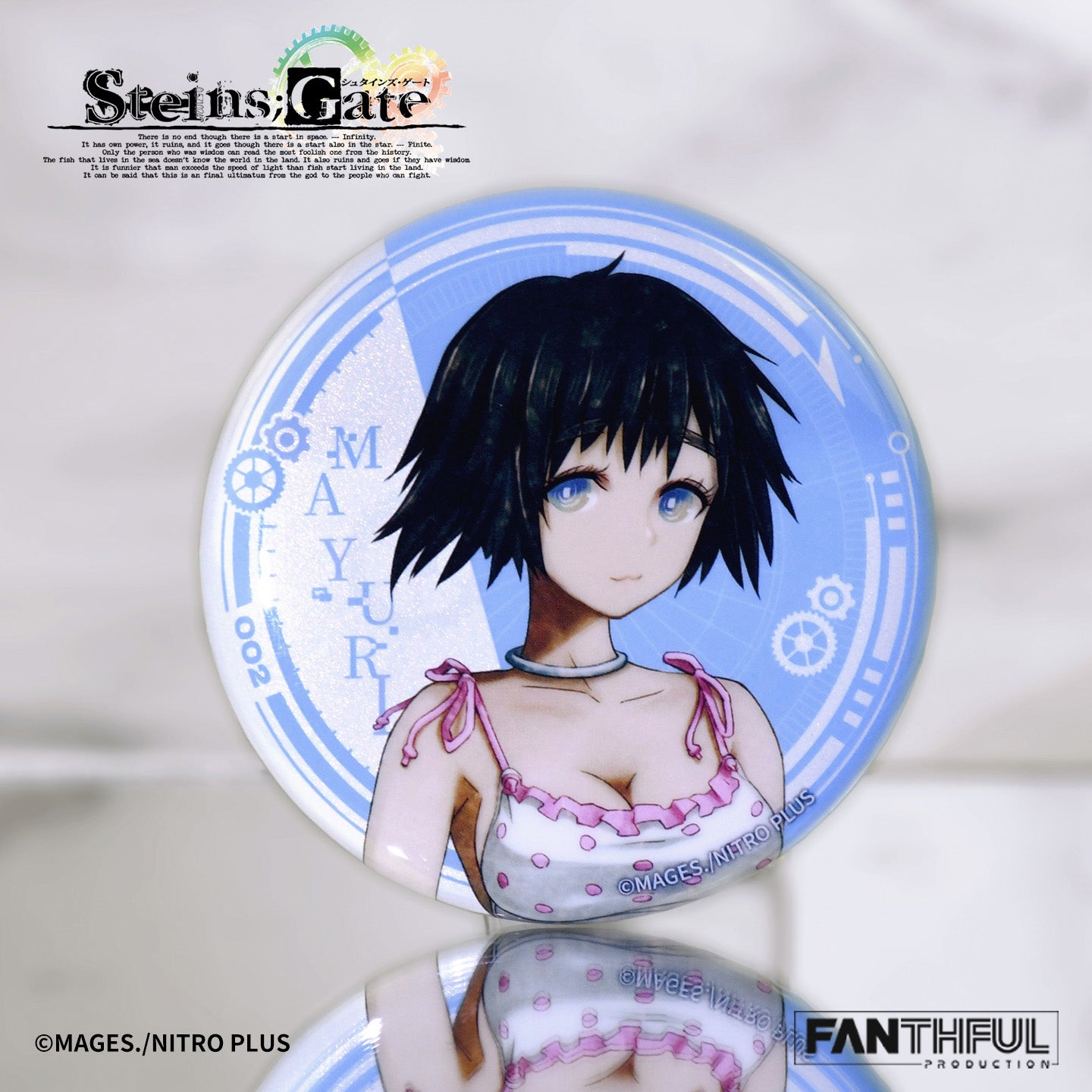 Box/10】009_FANTHFUL STEINS;GATE FP002SG2026 トレーディング缶
