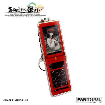 FANTHFUL STEINS;GATE FP008SG2026 携帯電話型アクリルキーホルダー 牧瀬紅莉栖【予約商品】