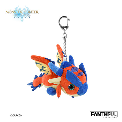 001_FANTHFUL モンスターハンターストーリーズ3 -運命の双竜- FP001MHS32026 ぬいぐるみキーチェーン(レウス)【予約商品】
