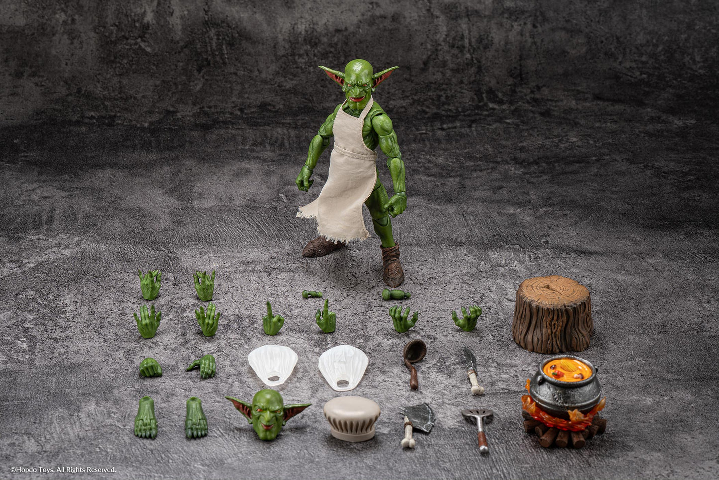 HopDo Toys ゴブリン族シリーズ シェフゴブリン 1/12スケール可動フィギュア【予約商品】