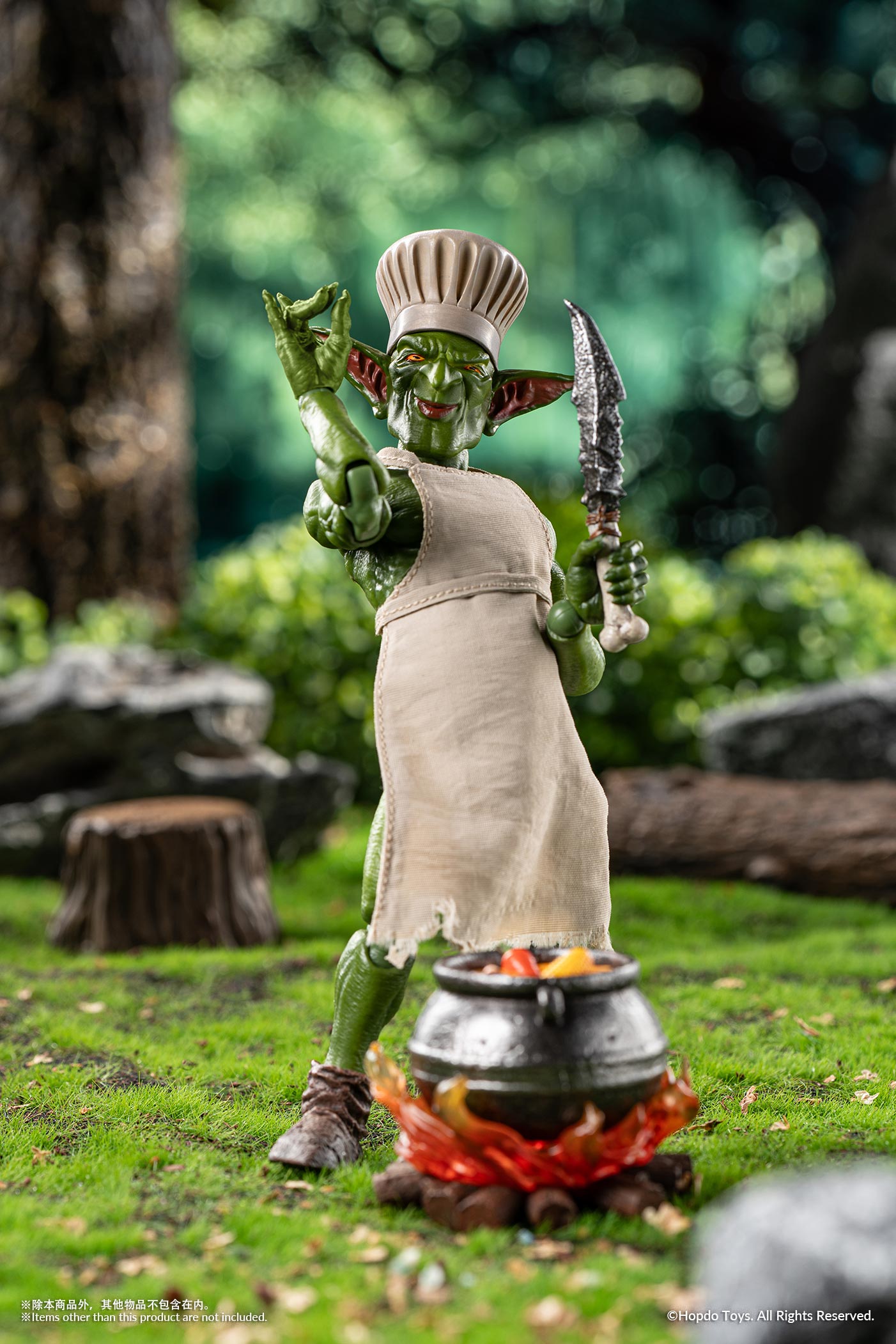 HopDo Toys ゴブリン族シリーズ シェフゴブリン 1/12スケール可動フィギュア【予約商品】