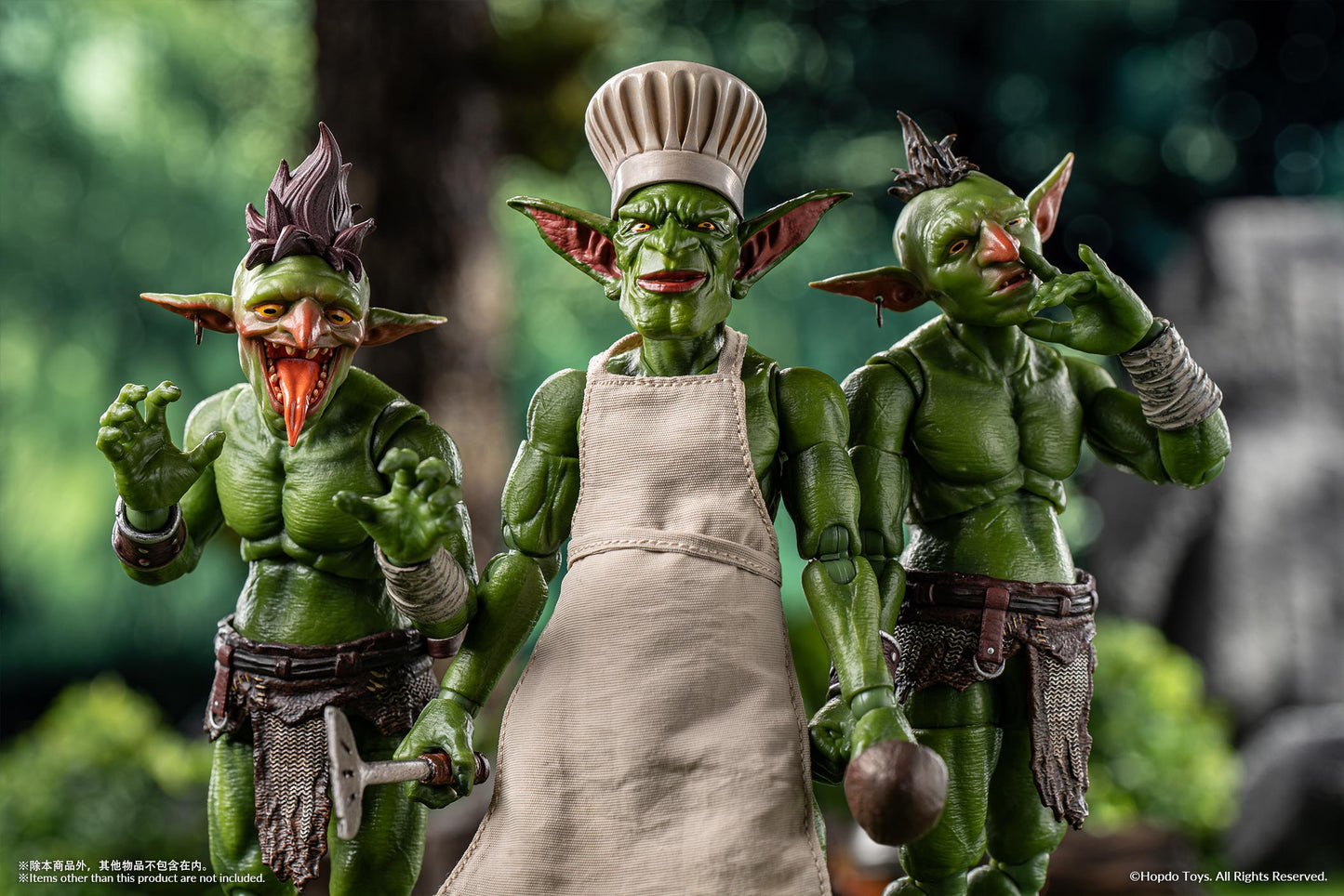 HopDo Toys ゴブリン族シリーズ シェフゴブリン 1/12スケール可動フィギュア【予約商品】