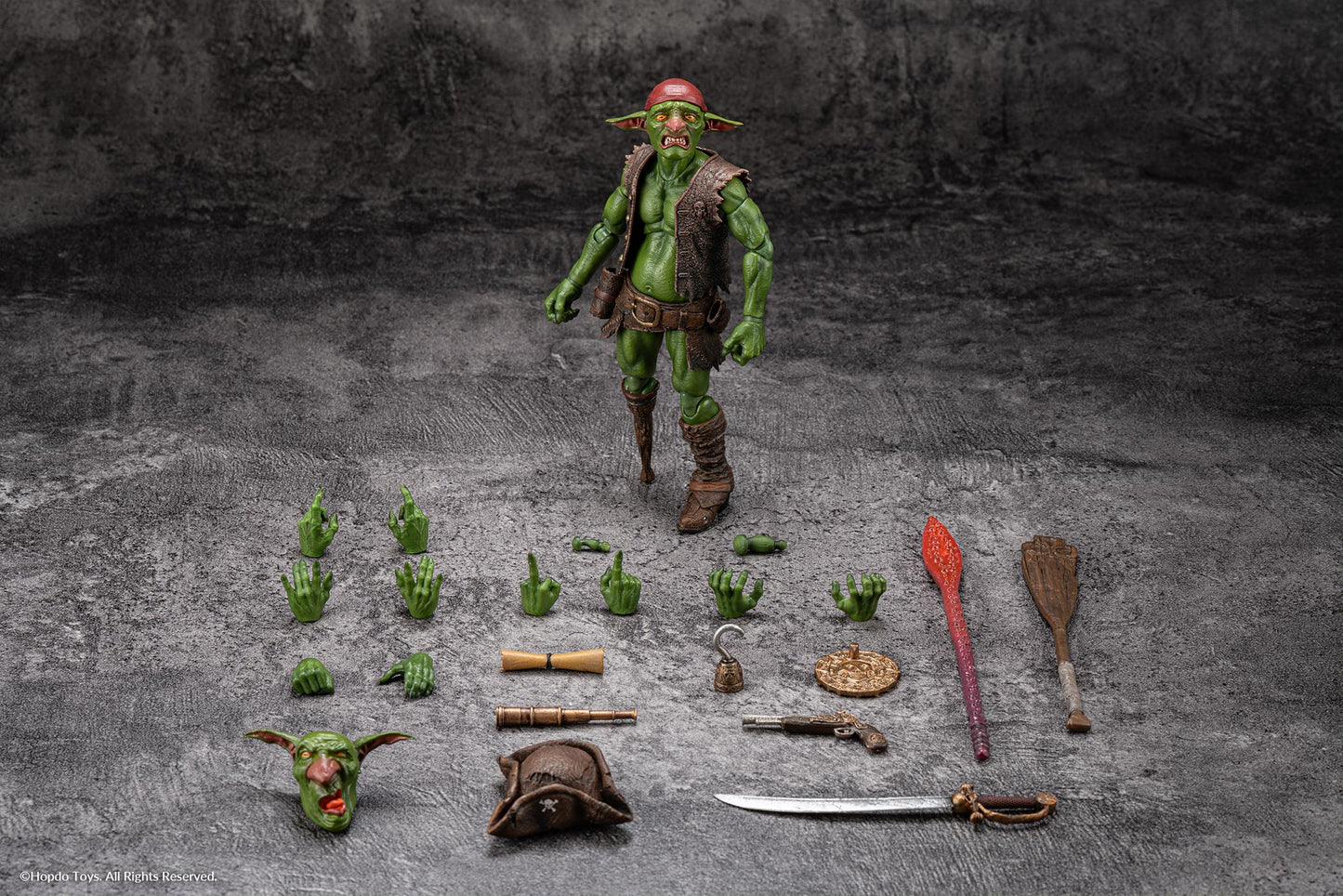 HopDo Toys ゴブリン族シリーズ 海賊ゴブリン 1/12スケール可動フィギュア【予約商品】