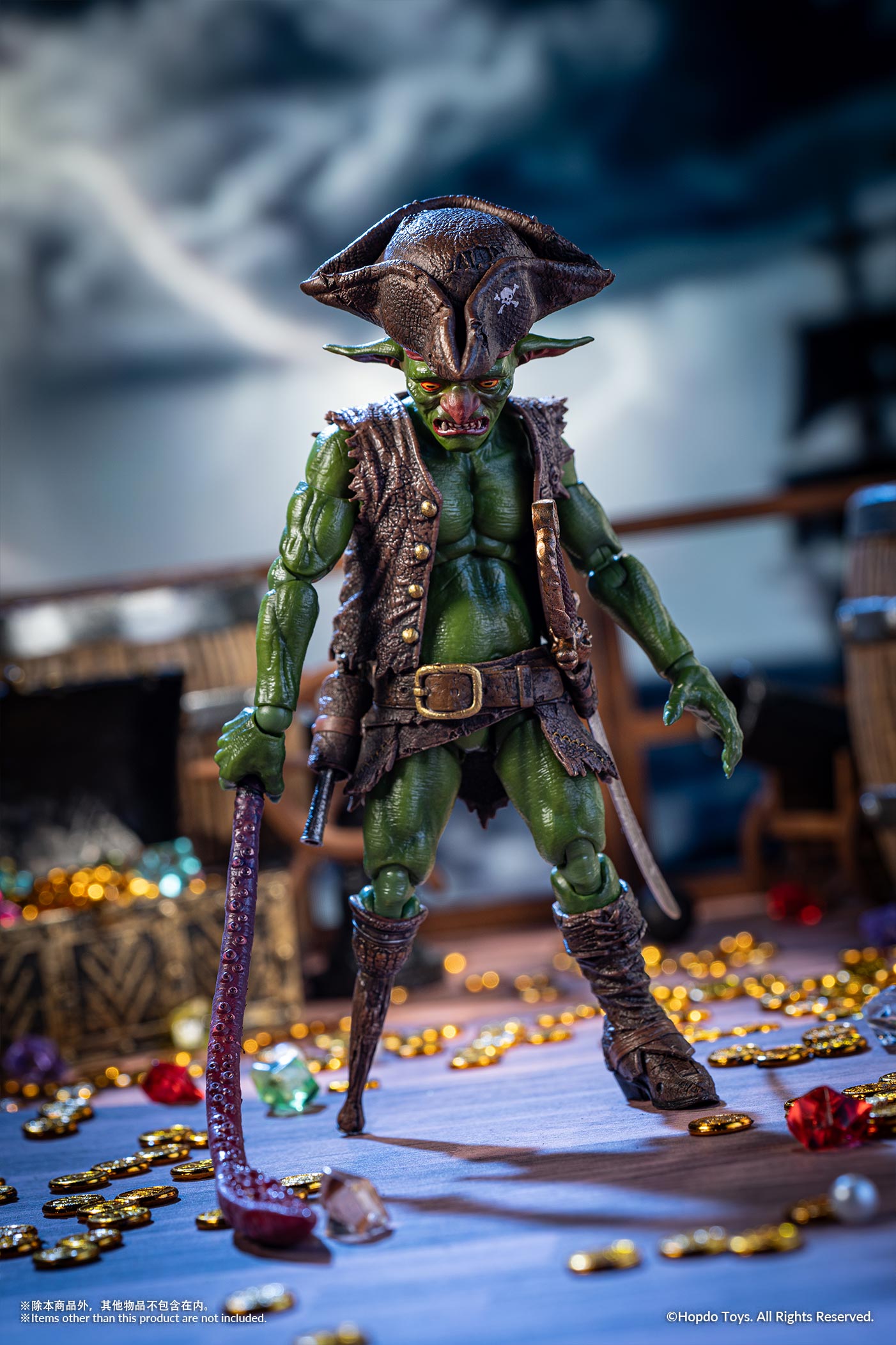 HopDo Toys ゴブリン族シリーズ 海賊ゴブリン 1/12スケール可動フィギュア【予約商品】