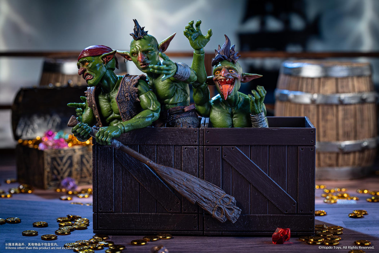 HopDo Toys ゴブリン族シリーズ 海賊ゴブリン 1/12スケール可動フィギュア【予約商品】