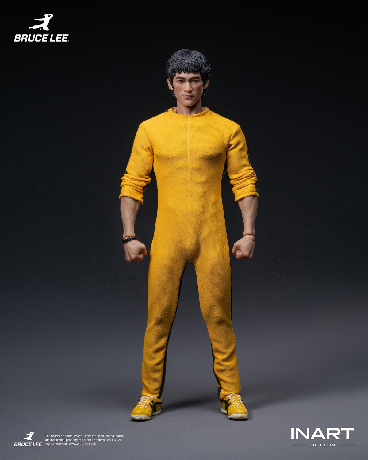 INART Action(インアート・アクション) ブルース・リー(イエロー・ジャンプスーツ) 1/12スケール アクションフィギュア【予約商品】