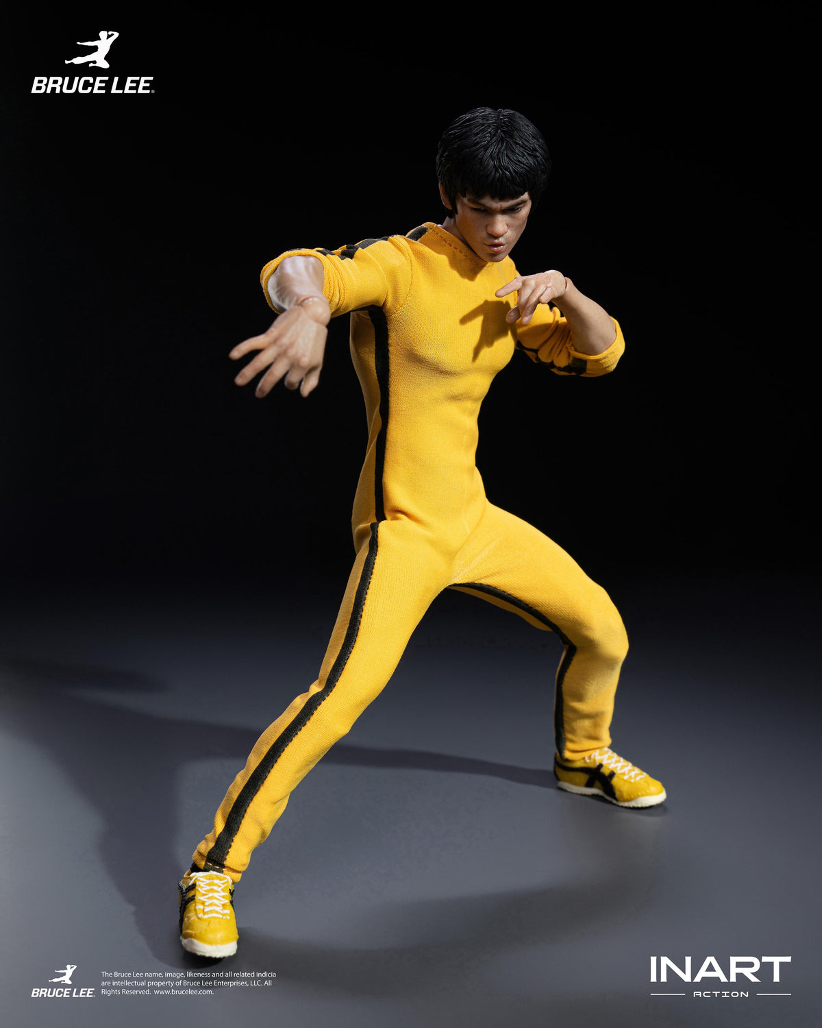 INART Action(インアート・アクション) ブルース・リー(イエロー・ジャンプスーツ) 1/12スケール アクションフィギュア【予約商品】
