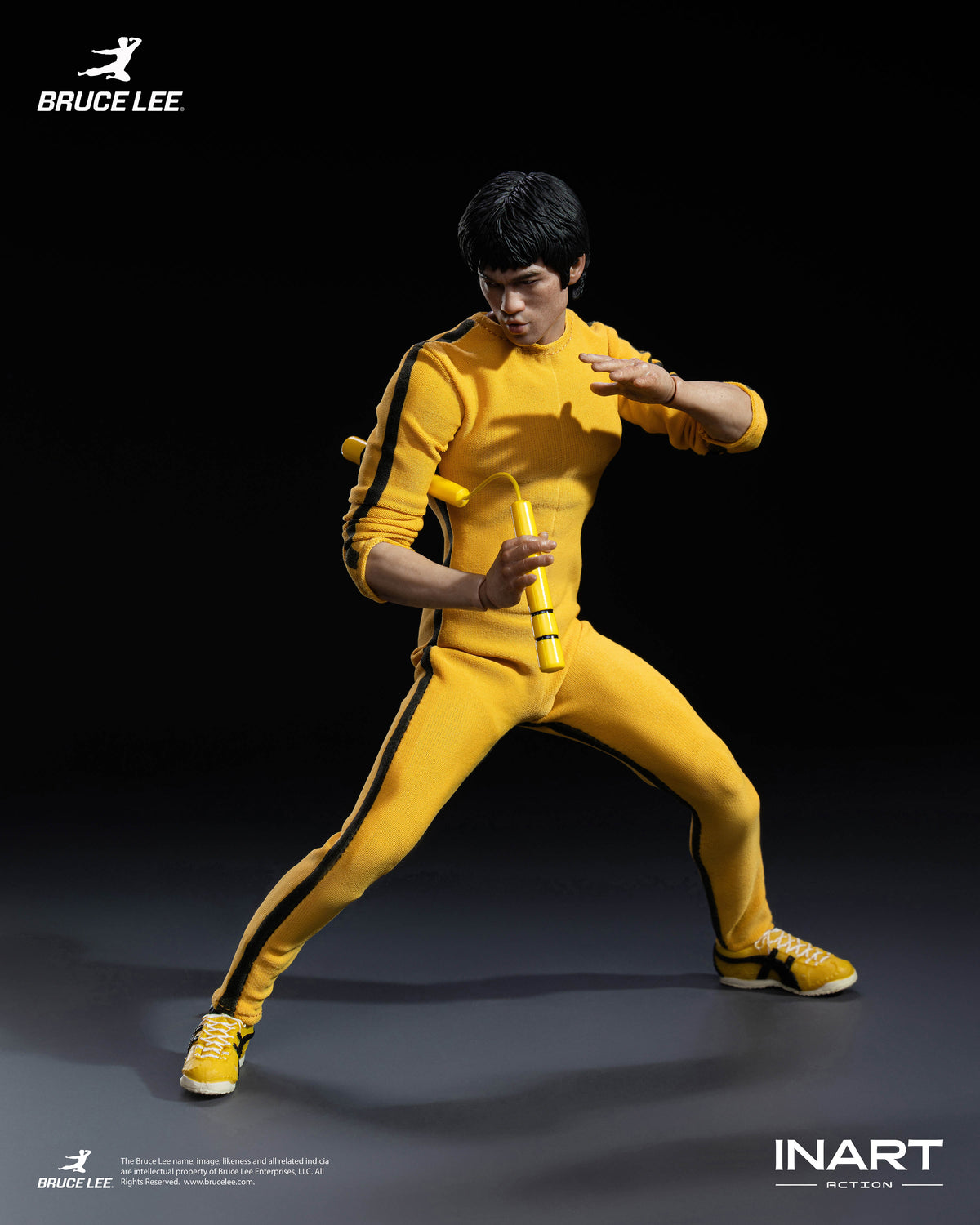 INART Action(インアート・アクション) ブルース・リー(イエロー・ジャンプスーツ) 1/12スケール アクションフィギュア【予約商品】
