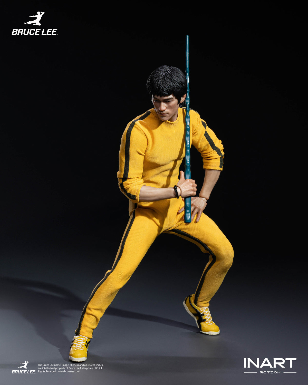 INART Action(インアート・アクション) ブルース・リー(イエロー・ジャンプスーツ) 1/12スケール アクションフィギュア【予約商品】
