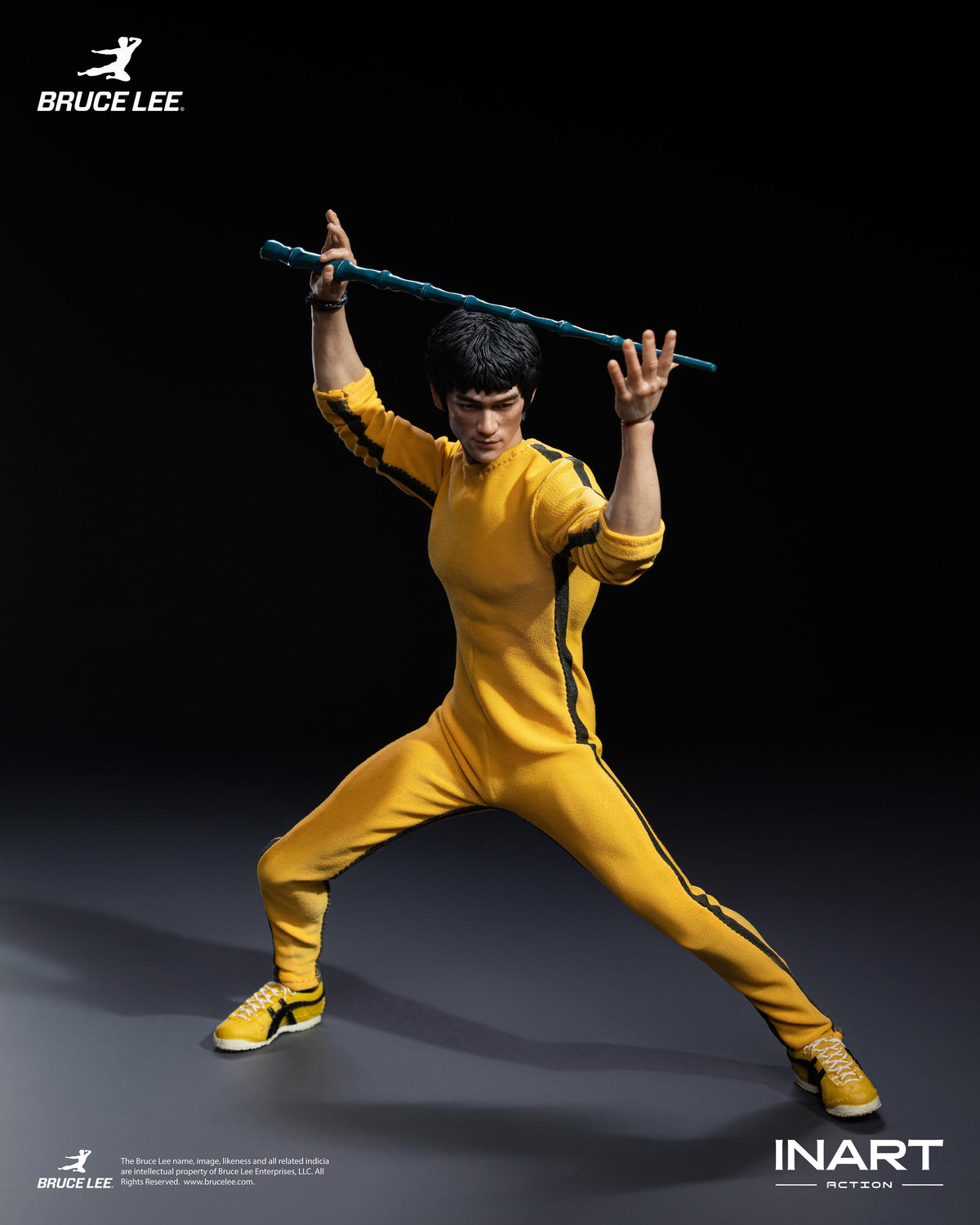 INART Action(インアート・アクション) ブルース・リー(イエロー・ジャンプスーツ) 1/12スケール アクションフィギュア【予約商品】