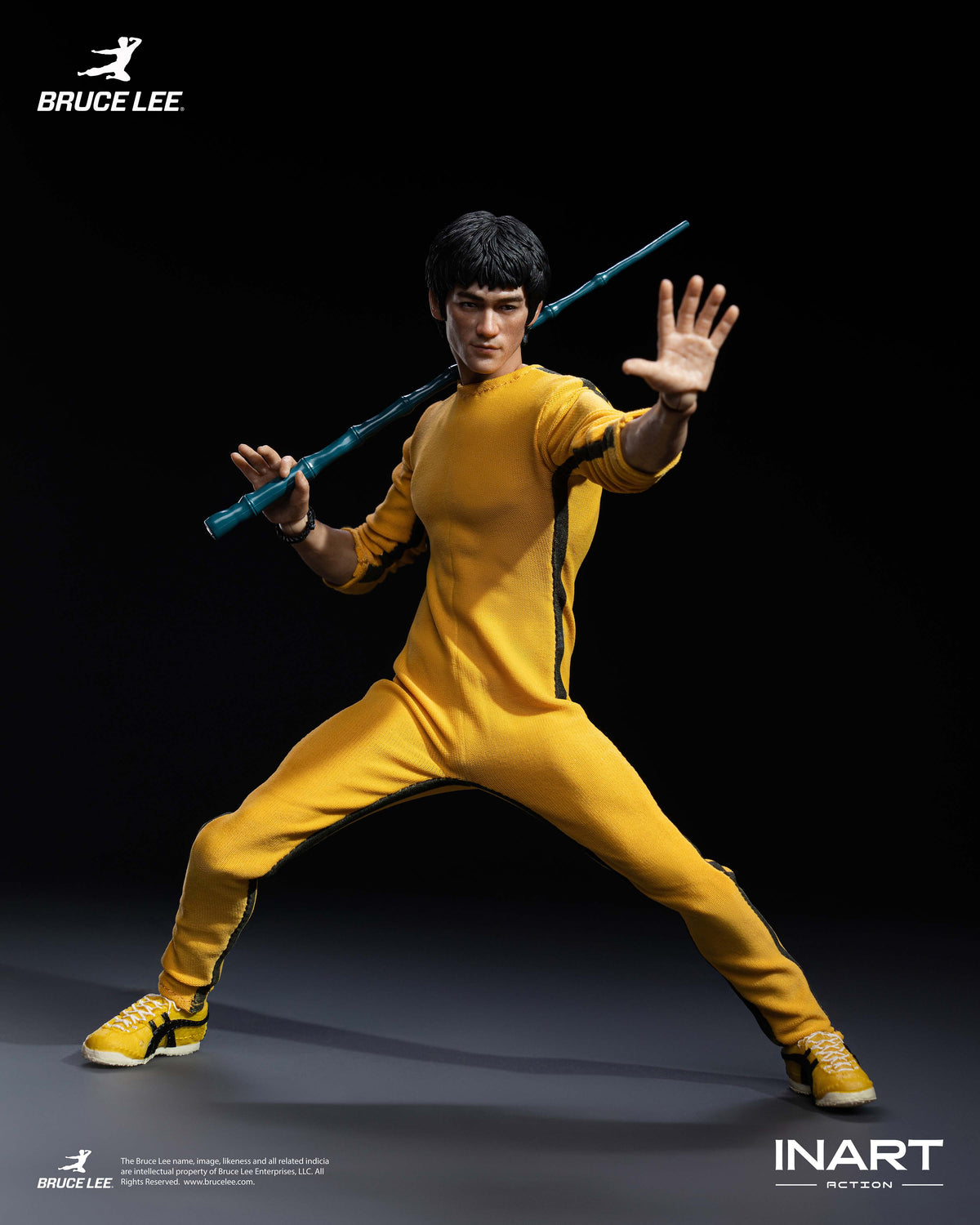 INART Action(インアート・アクション) ブルース・リー(イエロー・ジャンプスーツ) 1/12スケール アクションフィギュア【予約商品】