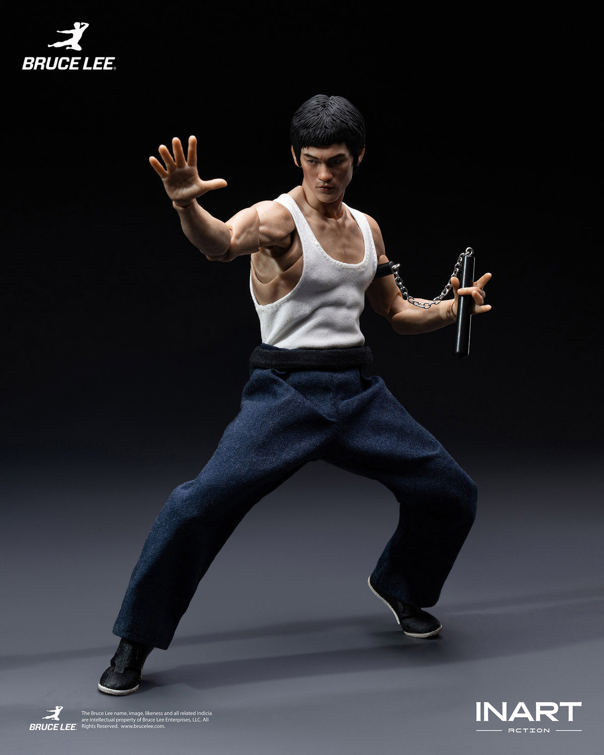 INART Action(インアート・アクション) ブルース・リー(カンフー衣装) 1/12スケール アクションフィギュア【予約商品】