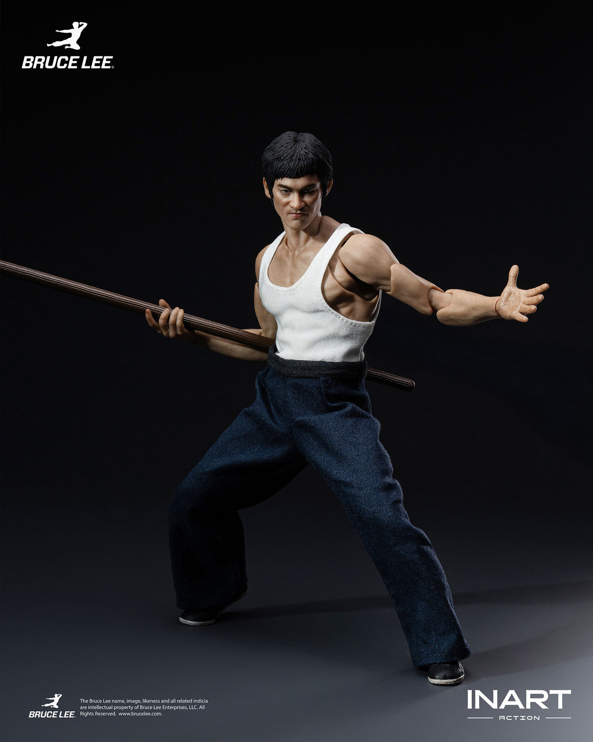 INART Action(インアート・アクション) ブルース・リー(カンフー衣装) 1/12スケール アクションフィギュア【予約商品】