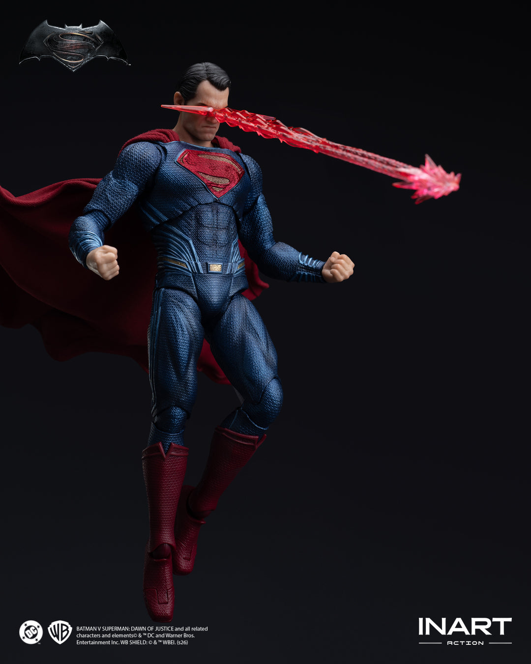 INART Action(インアート・アクション) バットマン vs スーパーマン ジャスティスの誕生 スーパーマン アクションフィギュア【予約商品】