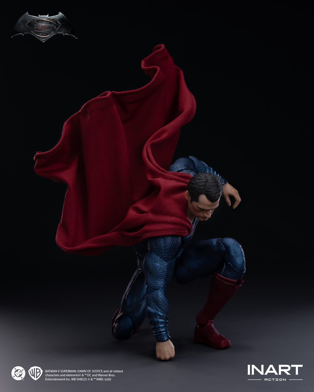 INART Action(インアート・アクション) バットマン vs スーパーマン ジャスティスの誕生 スーパーマン アクションフィギュア【予約商品】