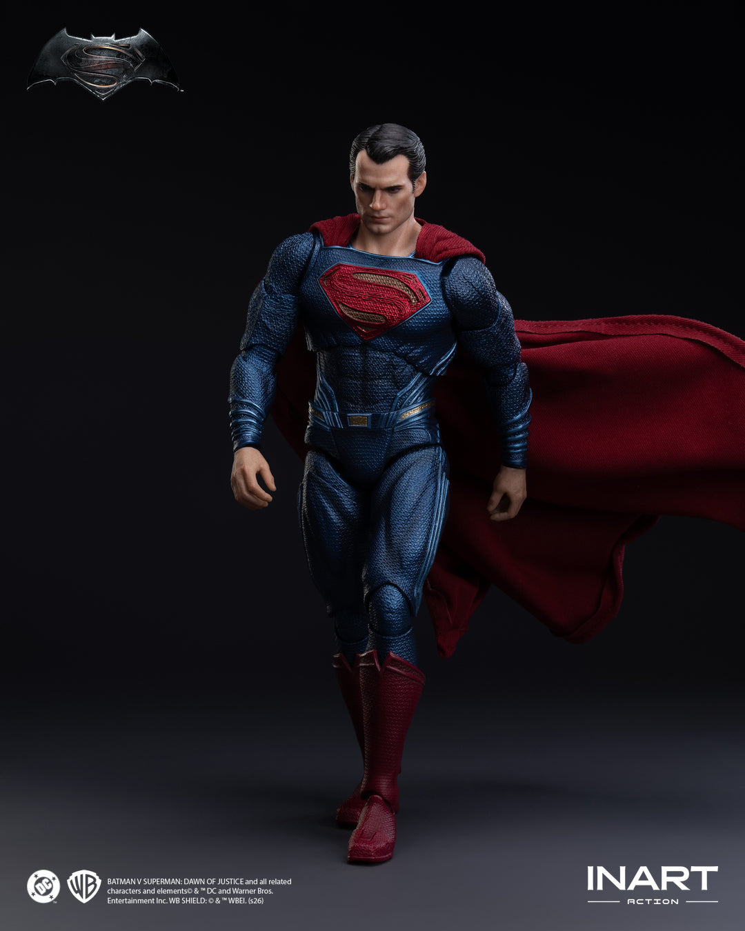 INART Action(インアート・アクション) バットマン vs スーパーマン ジャスティスの誕生 スーパーマン アクションフィギュア【予約商品】