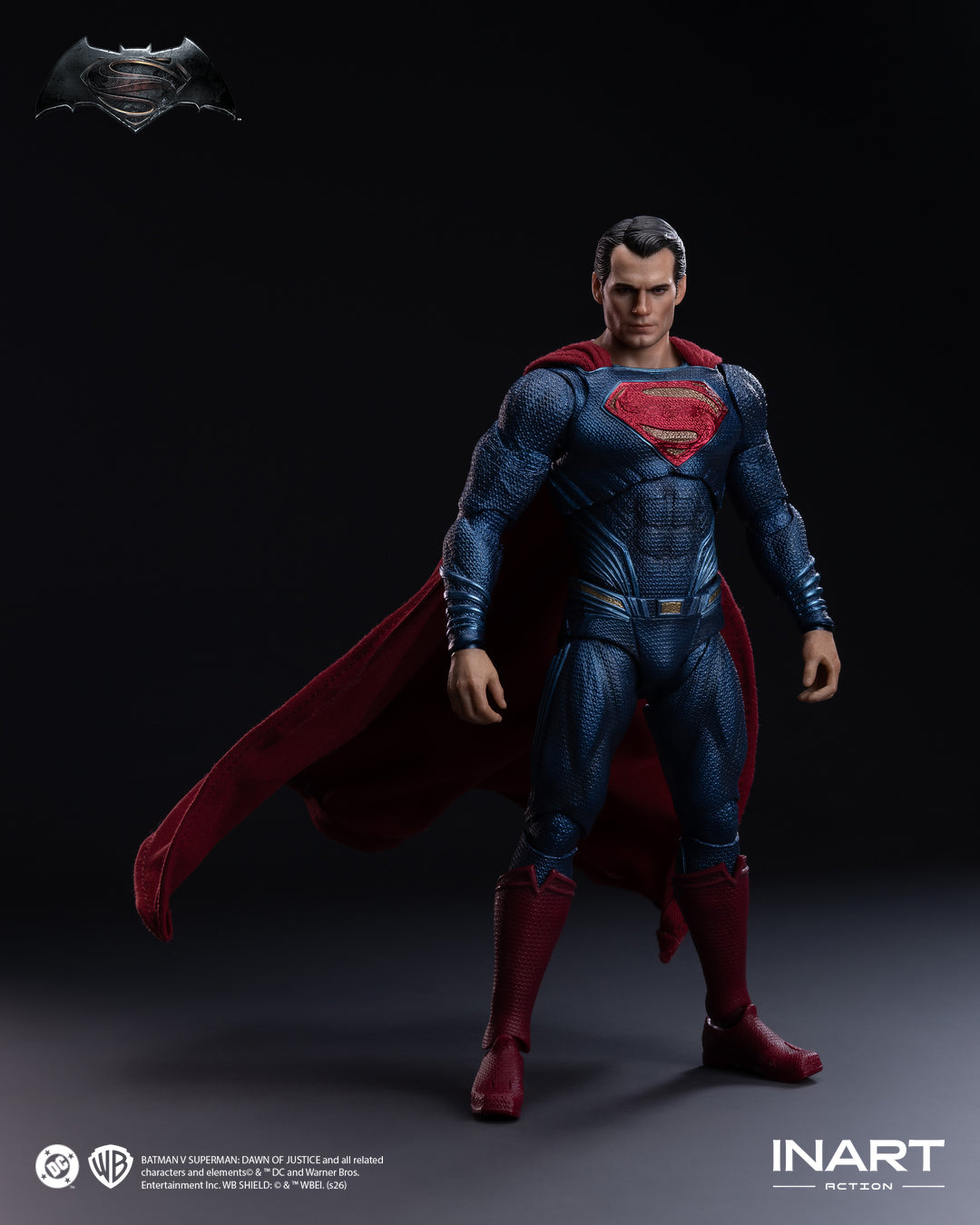 INART Action(インアート・アクション) バットマン vs スーパーマン ジャスティスの誕生 スーパーマン アクションフィギュア【予約商品】