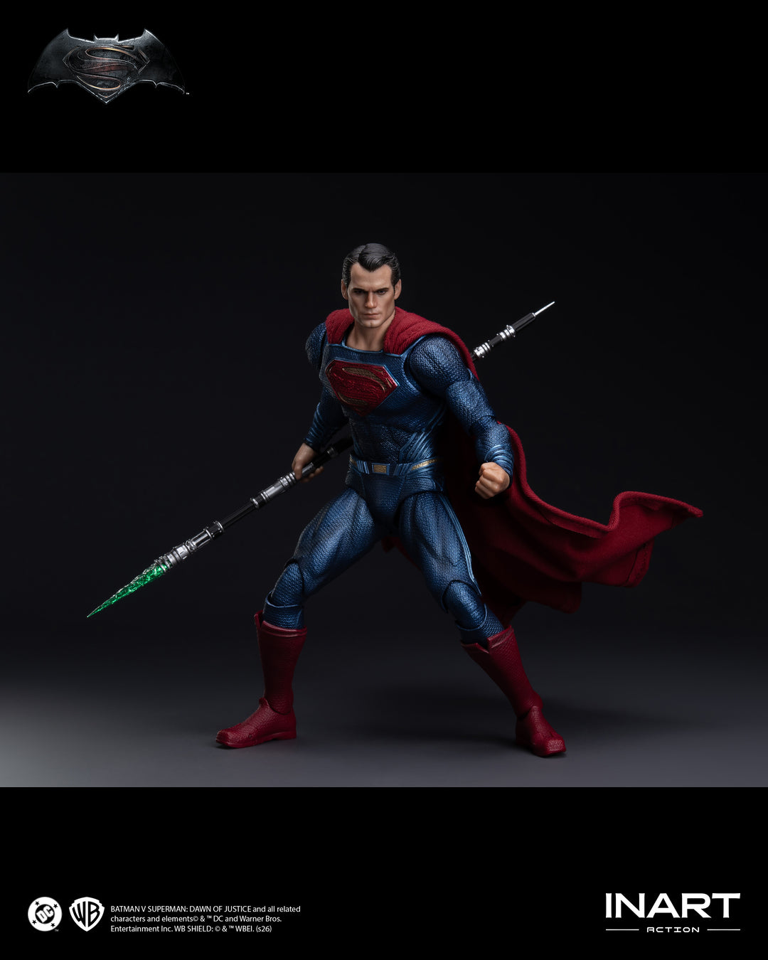 INART Action(インアート・アクション) バットマン vs スーパーマン ジャスティスの誕生 スーパーマン アクションフィギュア【予約商品】