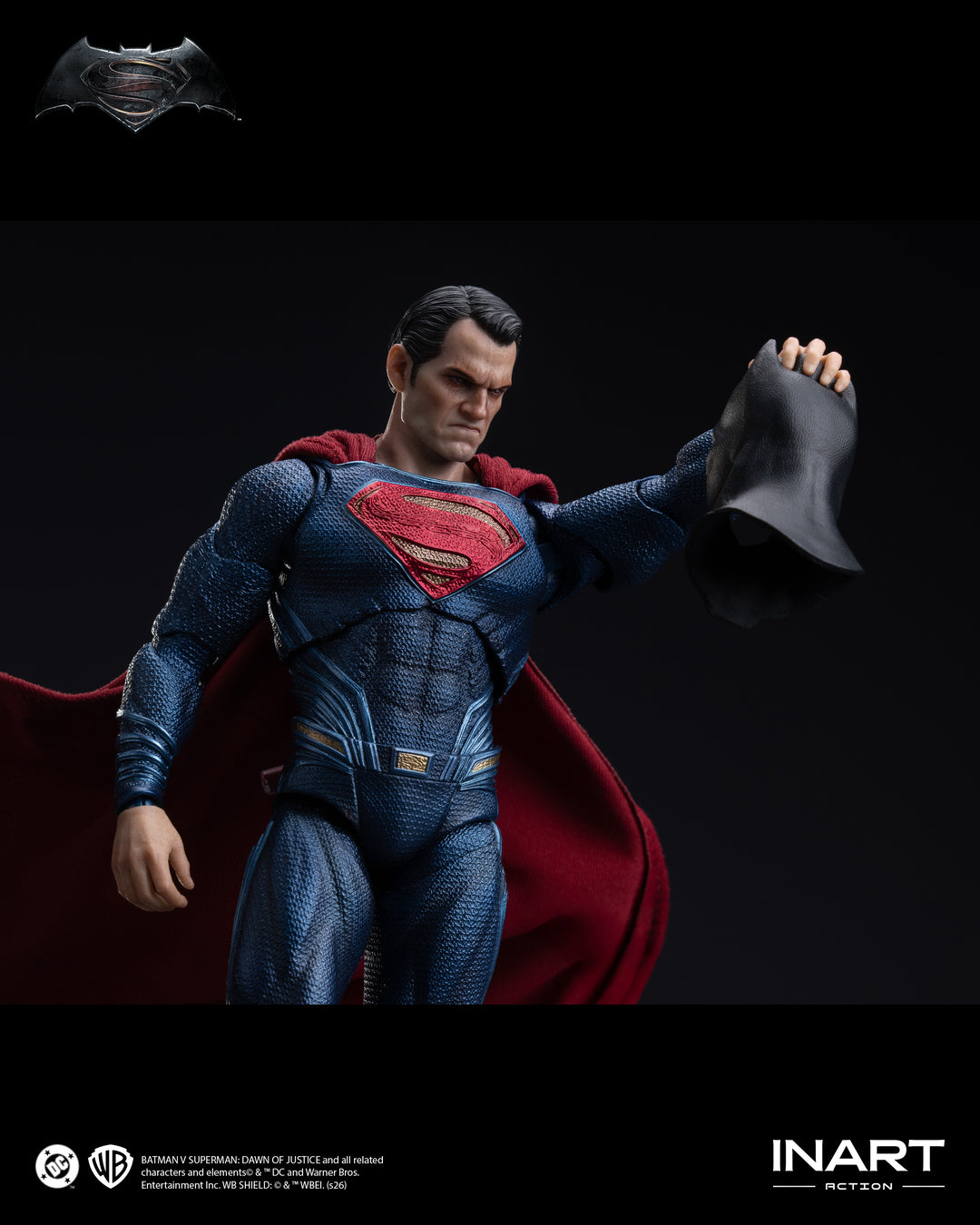 INART Action(インアート・アクション) バットマン vs スーパーマン ジャスティスの誕生 スーパーマン アクションフィギュア【予約商品】