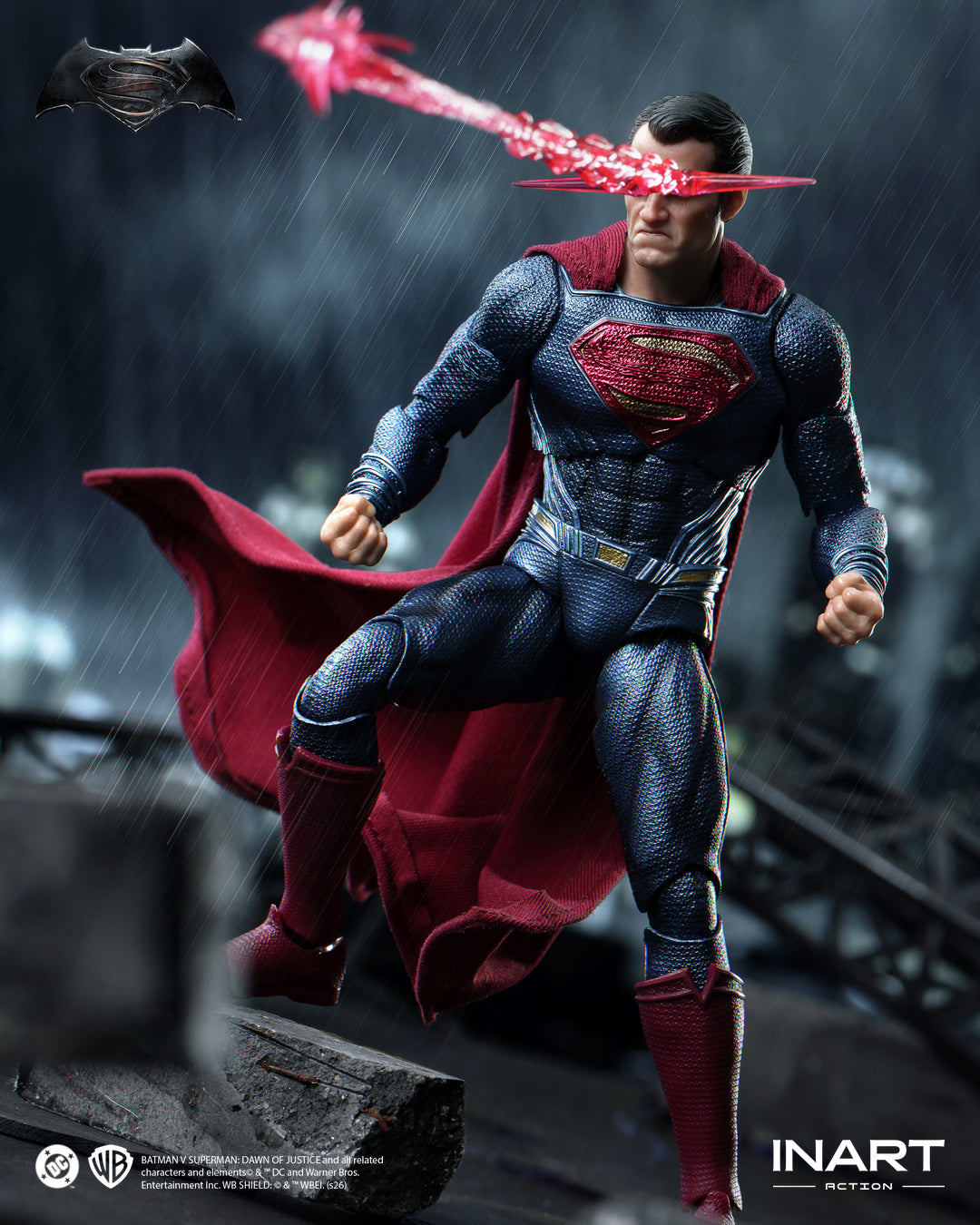 INART Action(インアート・アクション) バットマン vs スーパーマン ジャスティスの誕生 スーパーマン アクションフィギュア【予約商品】
