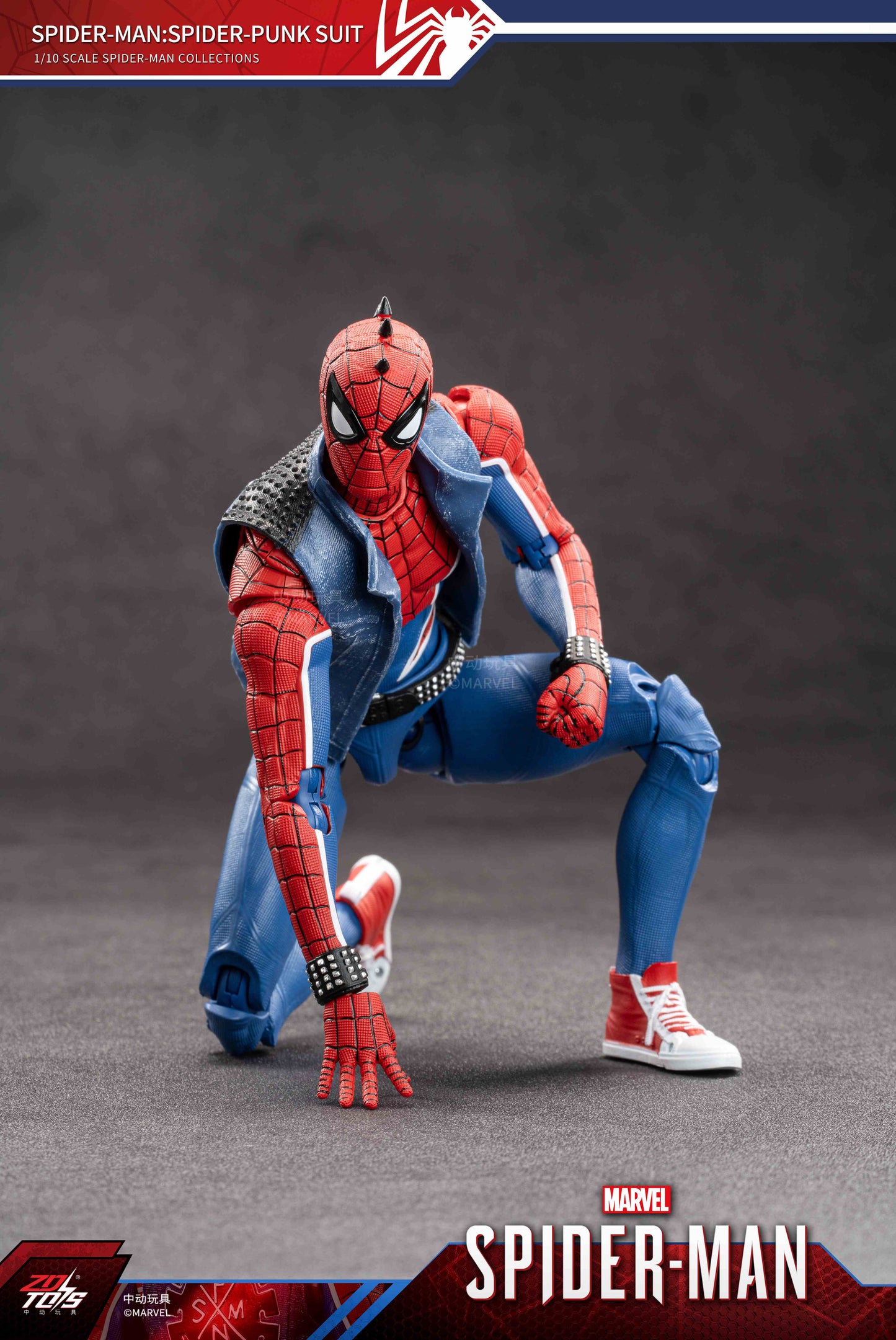 スパイダーマン:スパイダーパンク・スーツ (7インチ Xシリーズ)【予約商品】