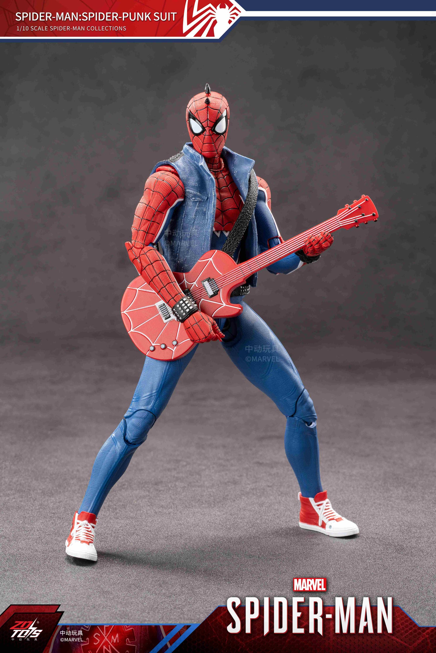 スパイダーマン:スパイダーパンク・スーツ (7インチ Xシリーズ)【予約商品】