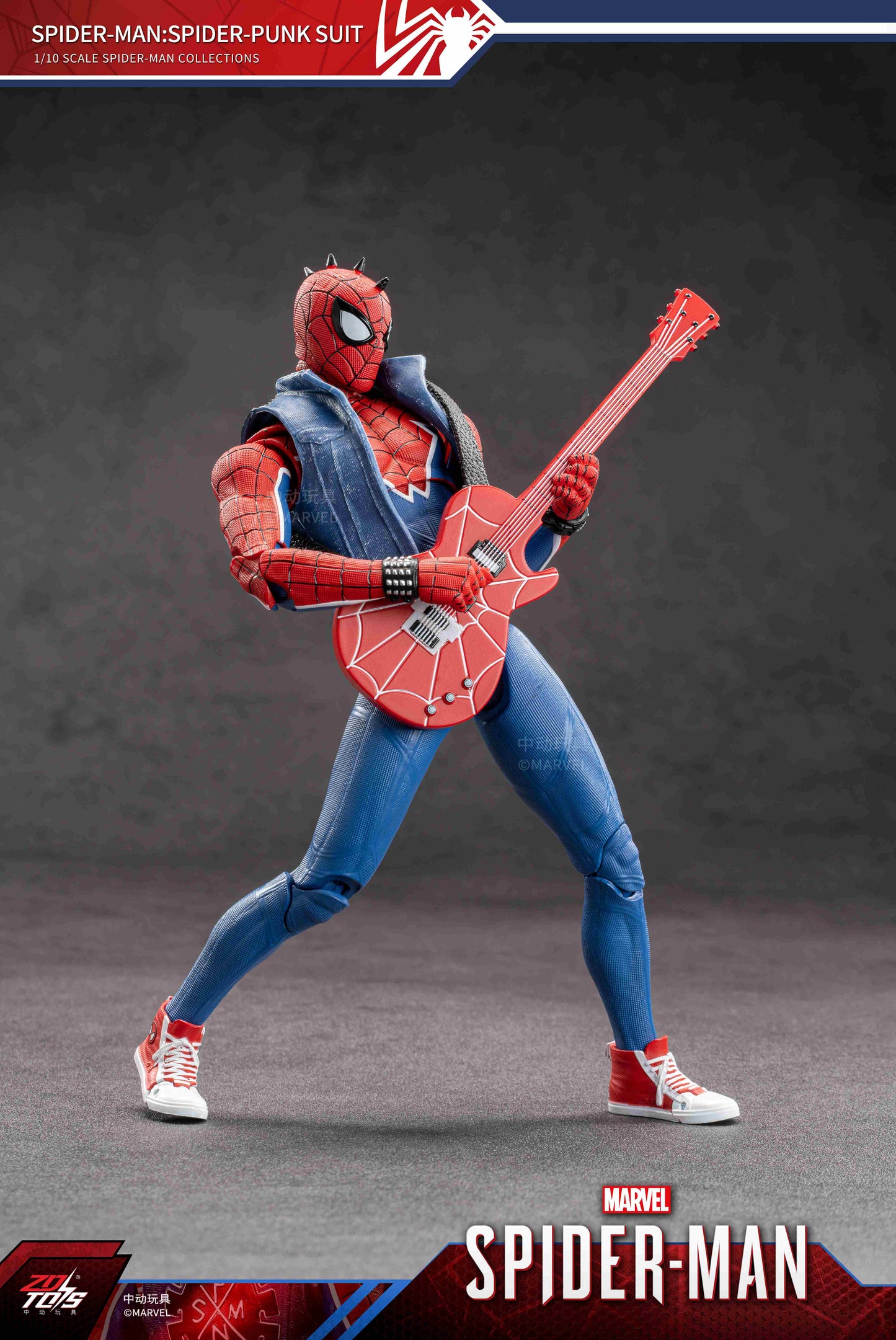 スパイダーマン:スパイダーパンク・スーツ (7インチ Xシリーズ)【予約商品】