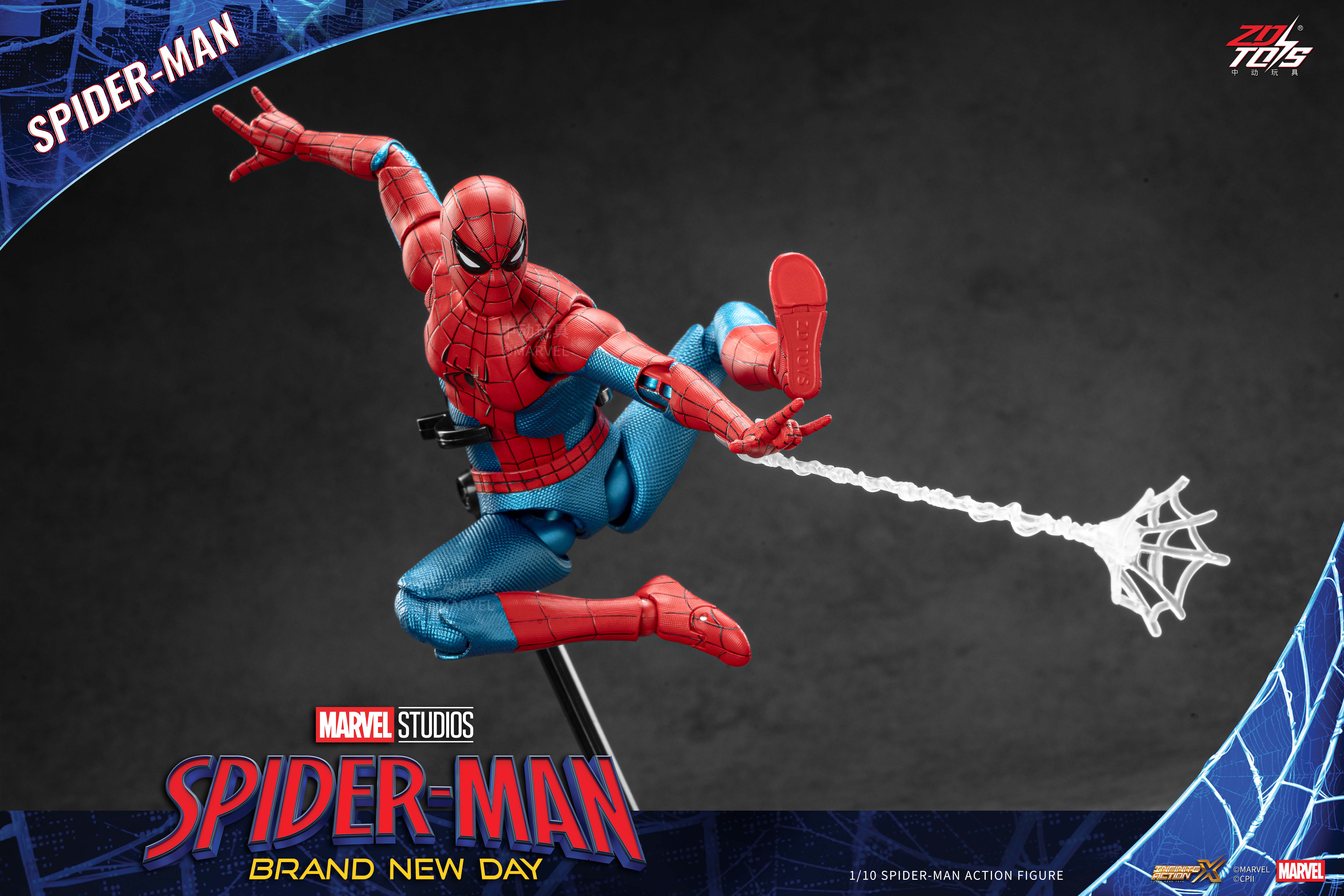 売約済!限定品 正規品DEATH NYC ポップアート スパイダーマン スパイダーマン(ブランニュー・デイ) (7インチ Xシリーズ)【予約商品