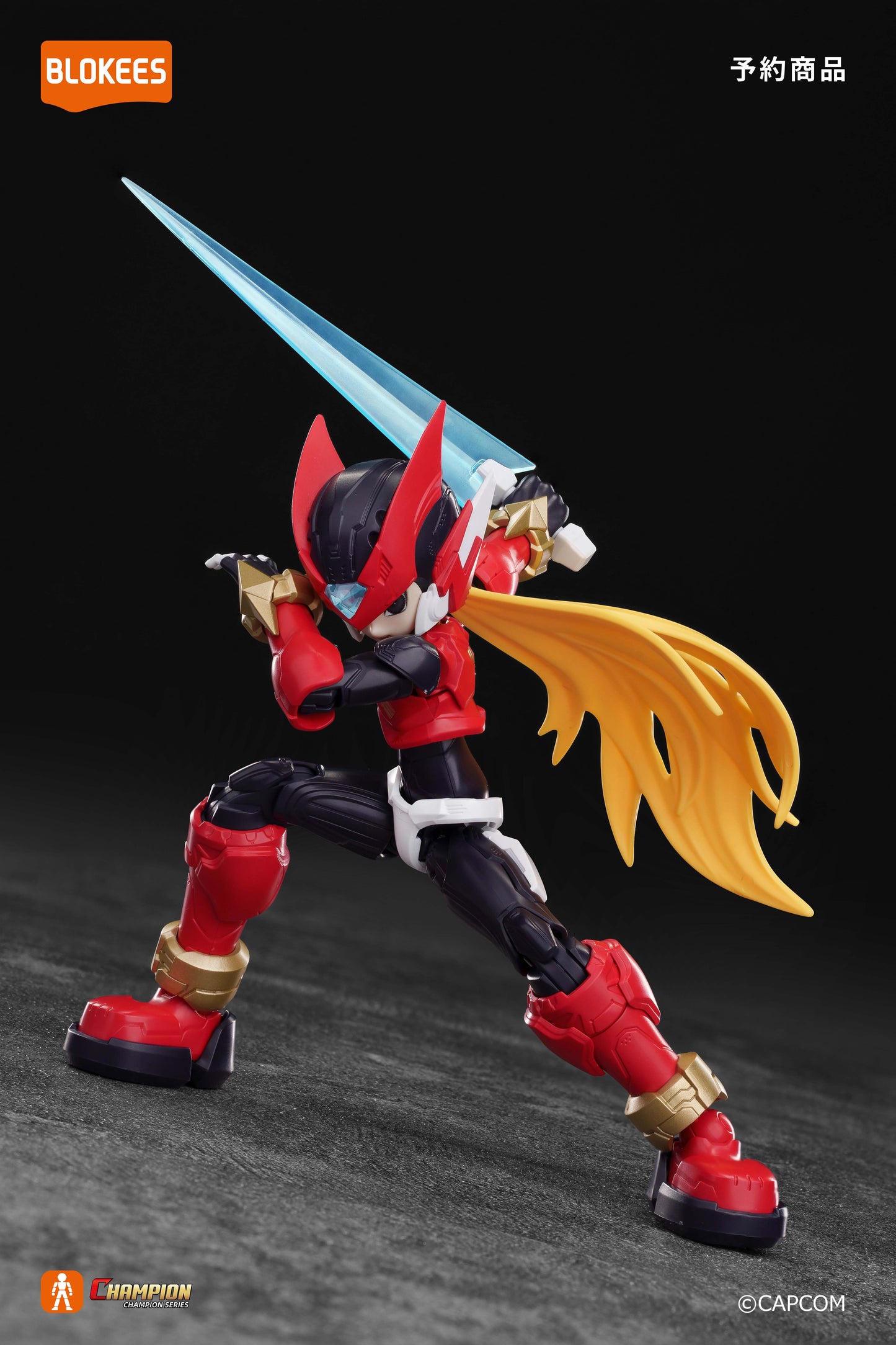 Blokees ロックマンChampion Class:ゼロ(ロックマンゼロ)【予約商品】