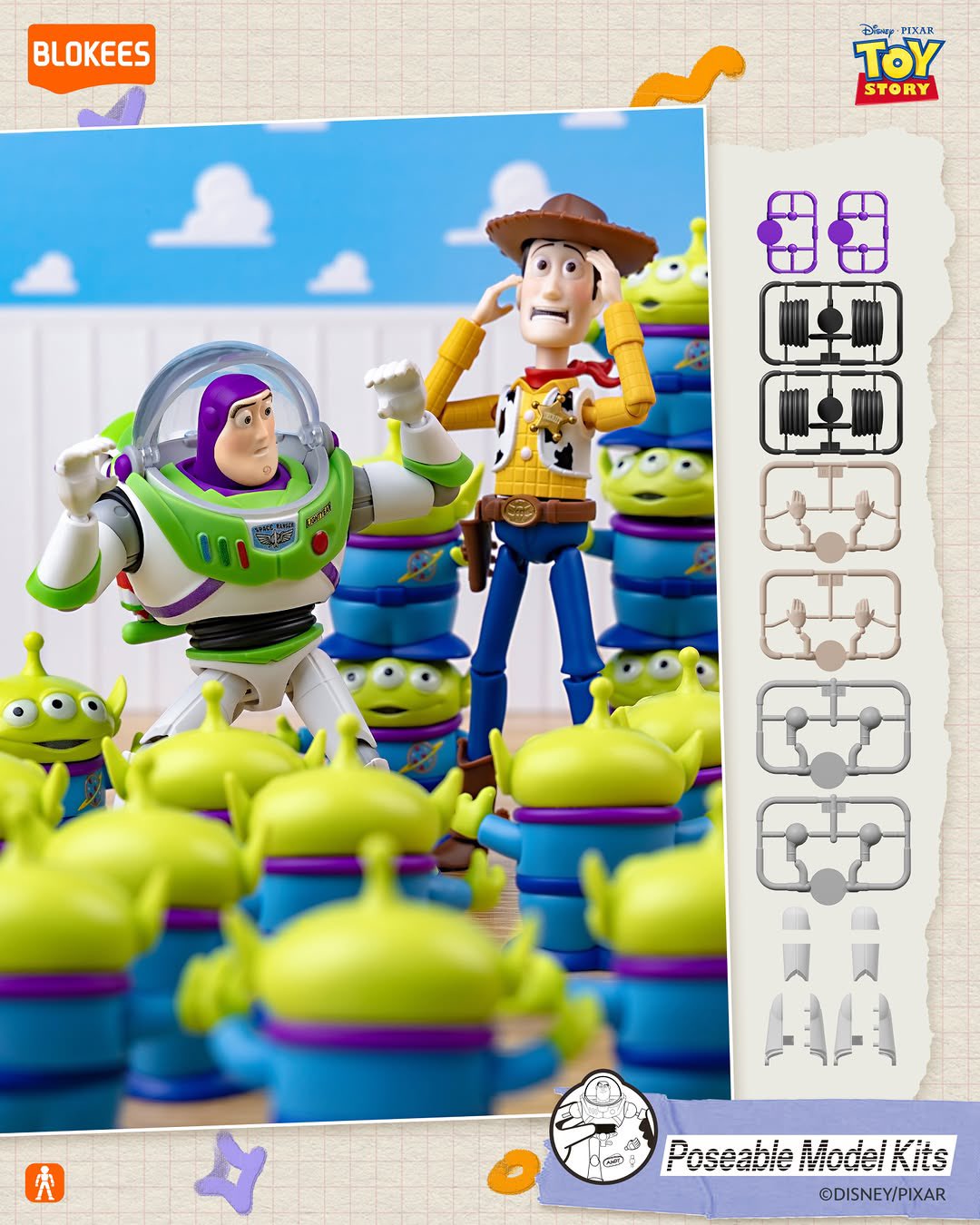 【Box/6】Blokees トイ・ストーリー エリートバージョン EV01【予約商品】