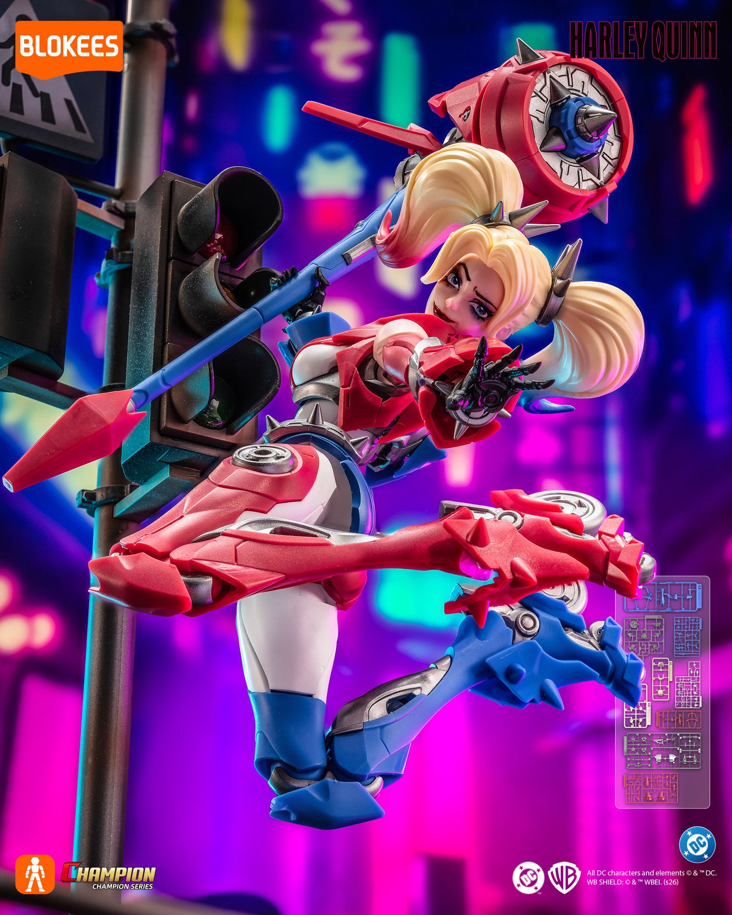 Blokees モデルキット DCチャンピオンクラス04 ハーレイ・クイン【予約商品】