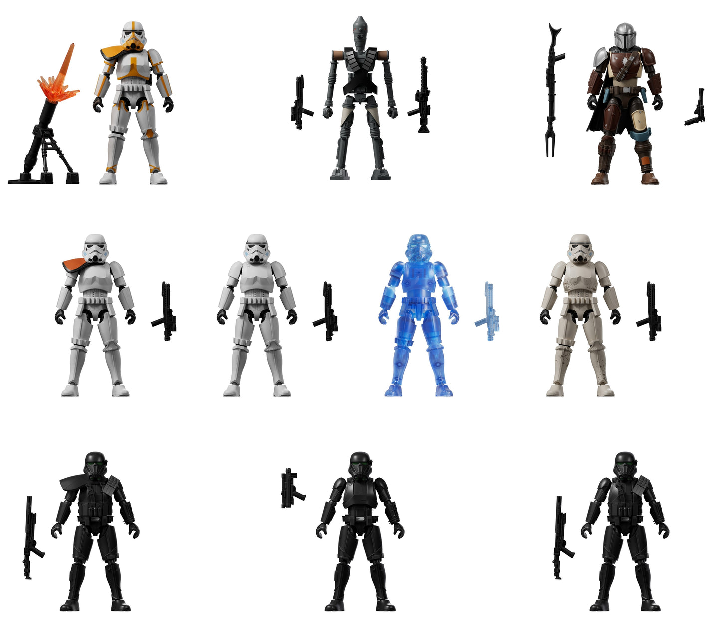 【Box/9】Blokees スター・ウォーズ マンダロリアンシリーズ Galexy Version 03 トルーパー・コレクション【予約商品】