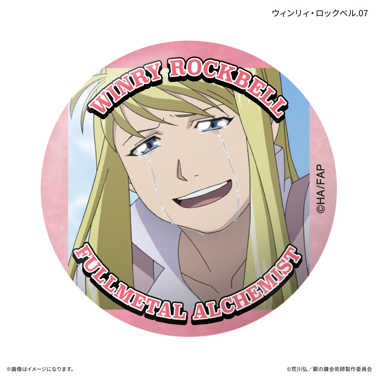【Box/7】鋼の錬金術師 FULLMETAL ALCHEMIST だけ缶 ウィンリィ・ロックベルだけトレーディング缶バッジ【予約商品】