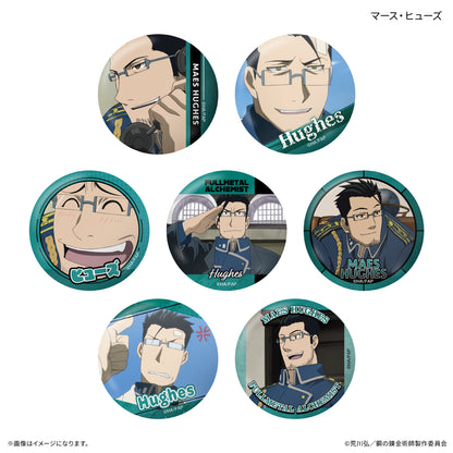 【Box/7】鋼の錬金術師 FULLMETAL ALCHEMIST だけ缶 マース・ヒューズだけトレーディング缶バッジ【予約商品】