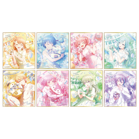 【Box/8】プロジェクトセカイ カラフルステージ! feat.初音ミク Anniversary/Birthdayイラスト2024-2025 ミニ色紙コレクション C MORE MORE JUMP!&ワンダーランズ×ショウタイム【予約商品】
