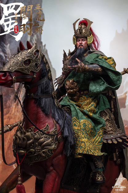 FZ Art studio 猛将伝・蜀編 五虎大将軍 関羽(関雲長) 1/6スケール可動フィギュア 豪華版【予約商品】